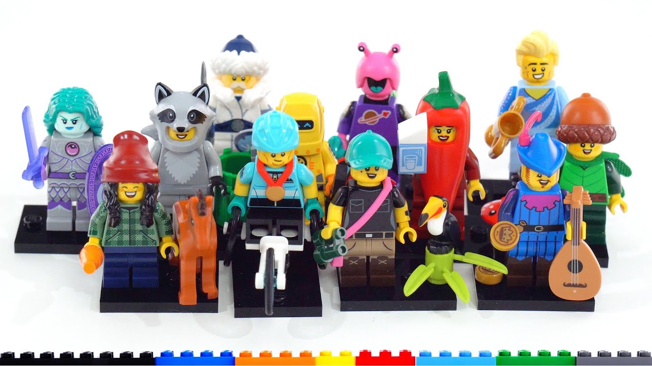Recenzja LEGO Collectible Minifigures Series 22! Nowe zwierzęta, foremki i kolory