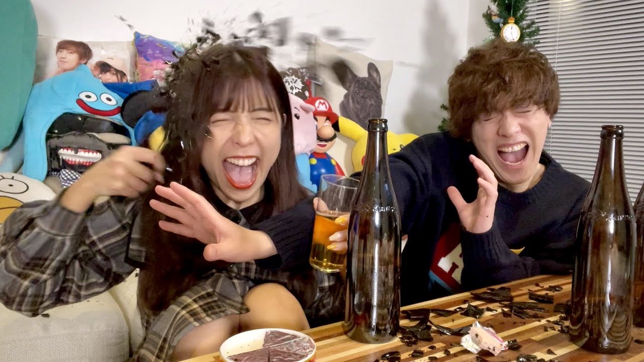 急にメンヘラになってビール瓶で頭殴ったらどんな反応するのか？【モニタリング】