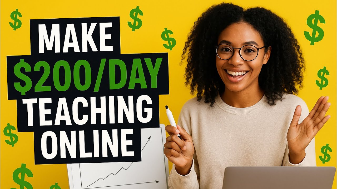 How I Make $200/Day Teaching Online (No Degree Needed!)