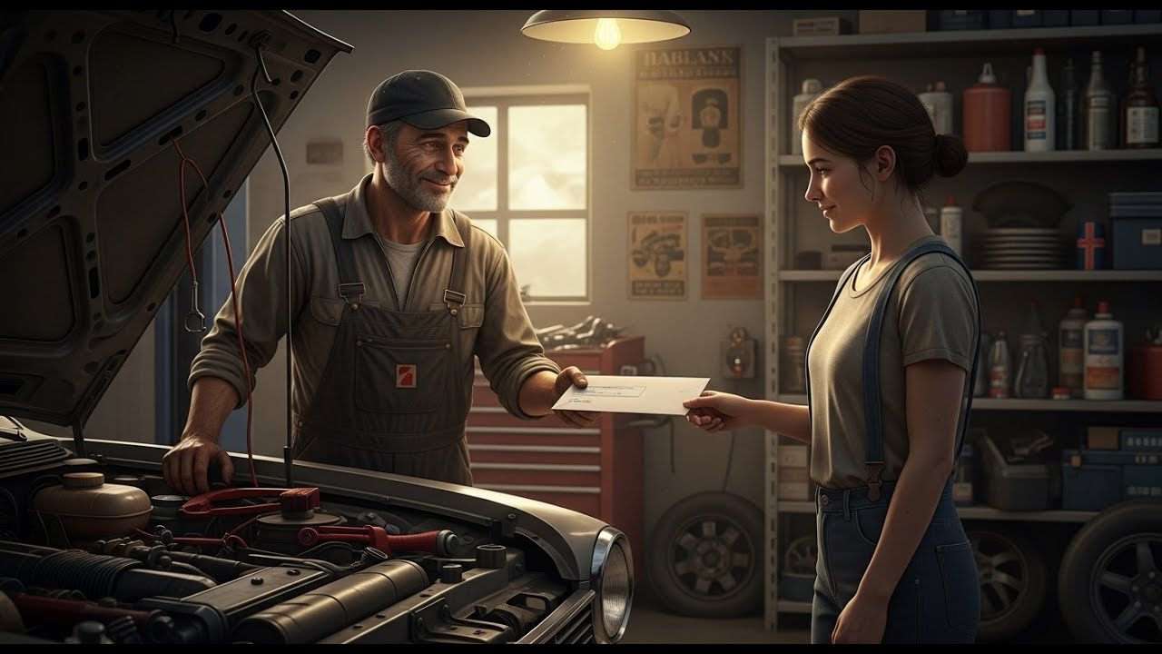 Poor Mechanic Fixed a Stranger’s Car for Free — What She Did Next Changed His Life Forever