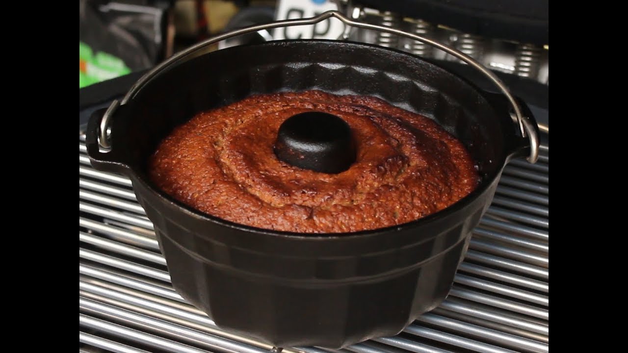 Apfel Bacon Kuchen vom Grill