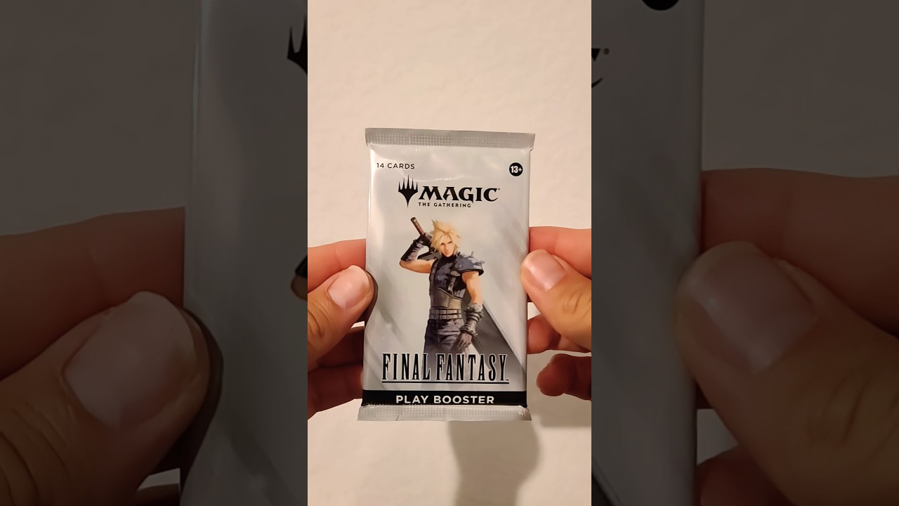 Magic: the Gathering FINAL FANTASY Play Booster Pack! #finalfantasy #mtgfinalfantasy #mtgbooster