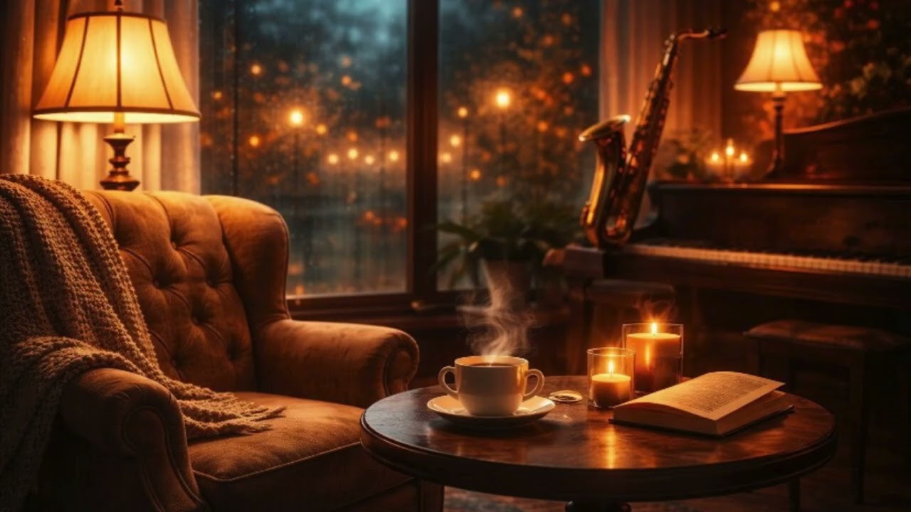 Cozy Night Jazz 🎷 – Relaxing Instrumental Jazz for Work & Study (15 Min)