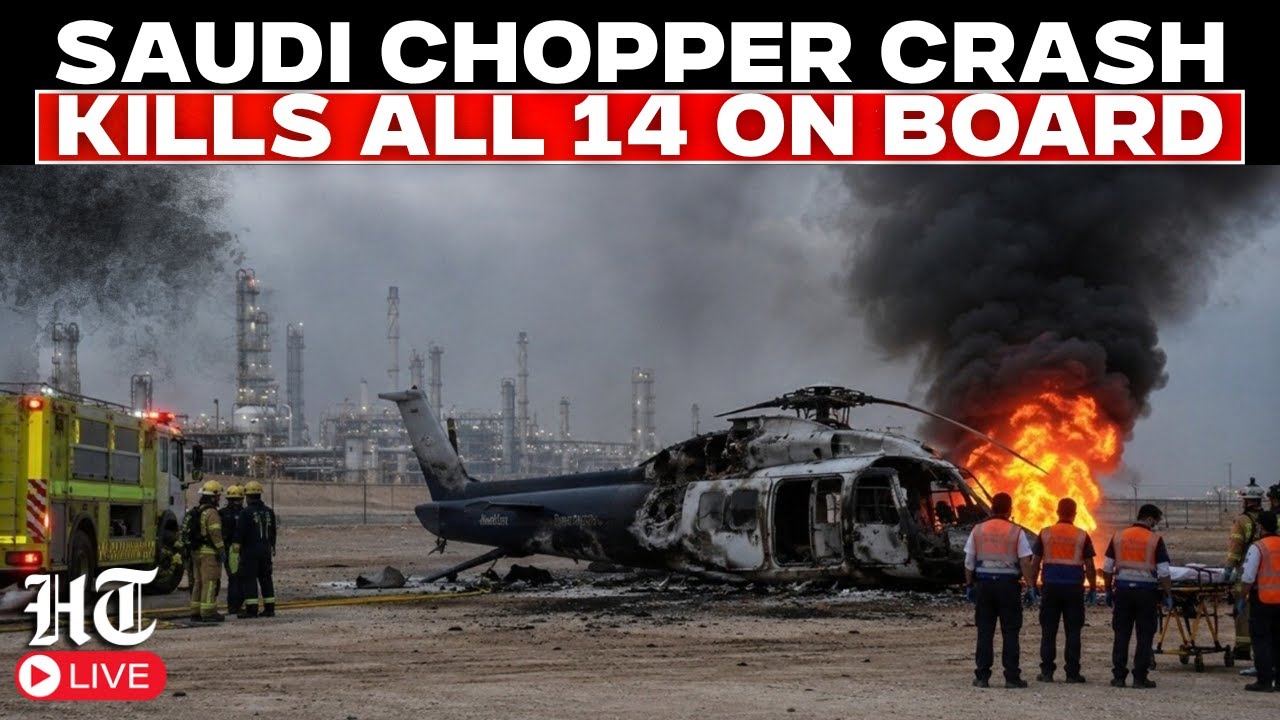Saudi Arabia LIVE: 14 Killed in Aramco Helicopter Crash Near Ras Tanura | Saudi Helicopter Crash