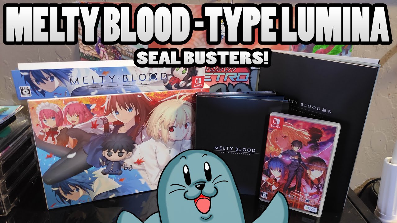 Melty Blood Type Lumina - Nintendo Switch Unboxing! #sealbusters #unbox #videogames
