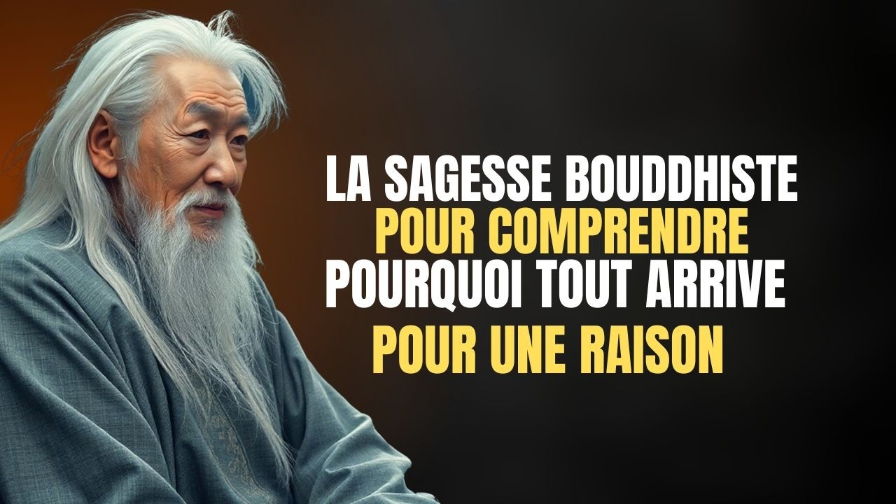 TOUT ARRIVE POUR UNE RAISON Sagesse Bouddhiste pour la Vie Guide Complet