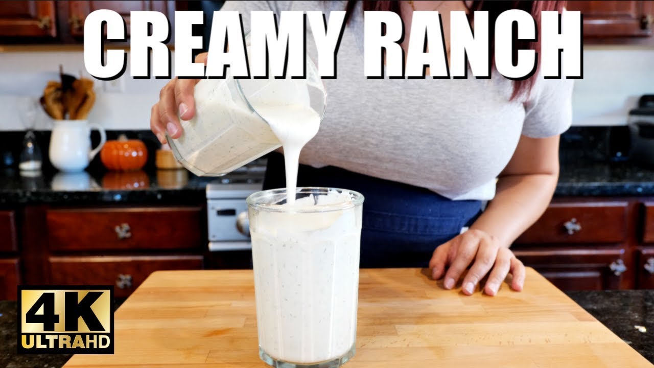 How to make THE BEST HOMEMADE CREAMY RANCH RECIPE FROM SCRATCH | Views on the road