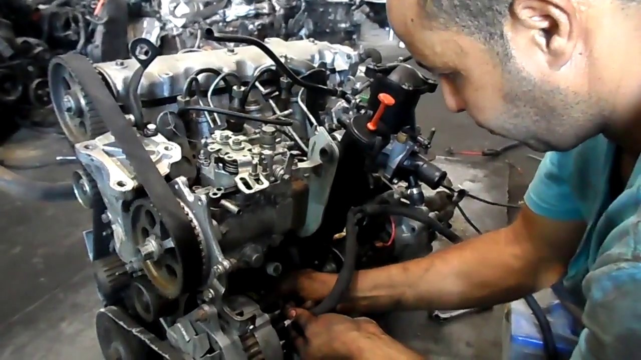 moteur 205 diesel en marche - تشغيل محرك c15 الديزل الارض -