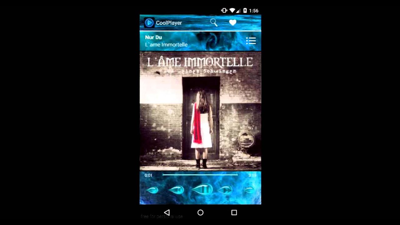 Theme Water for CoolPlayer