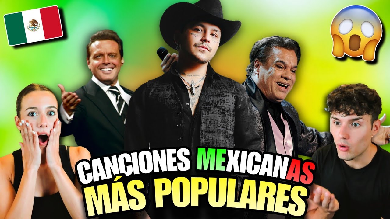 🇪🇸 ESPAÑOLA REACCIONA a LAS CANCIONES MEXICANAS MÁS POPULARES por PRIMERA VEZ 🇲🇽 *DESDE el AÑO 1940*