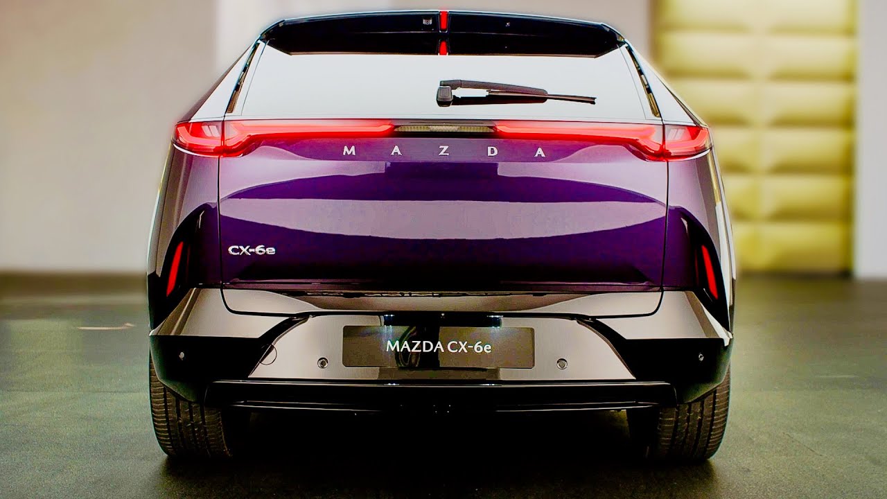 The Most Beautiful Electric SUV? New Mazda CX-6e (2026)