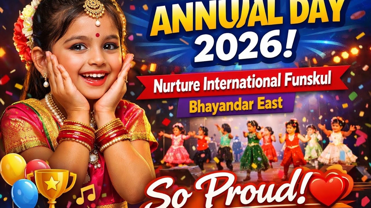 My Daughter’s Annual Day Performance 2026 ❤️ | Nurture International Funskul | Bhayandar East