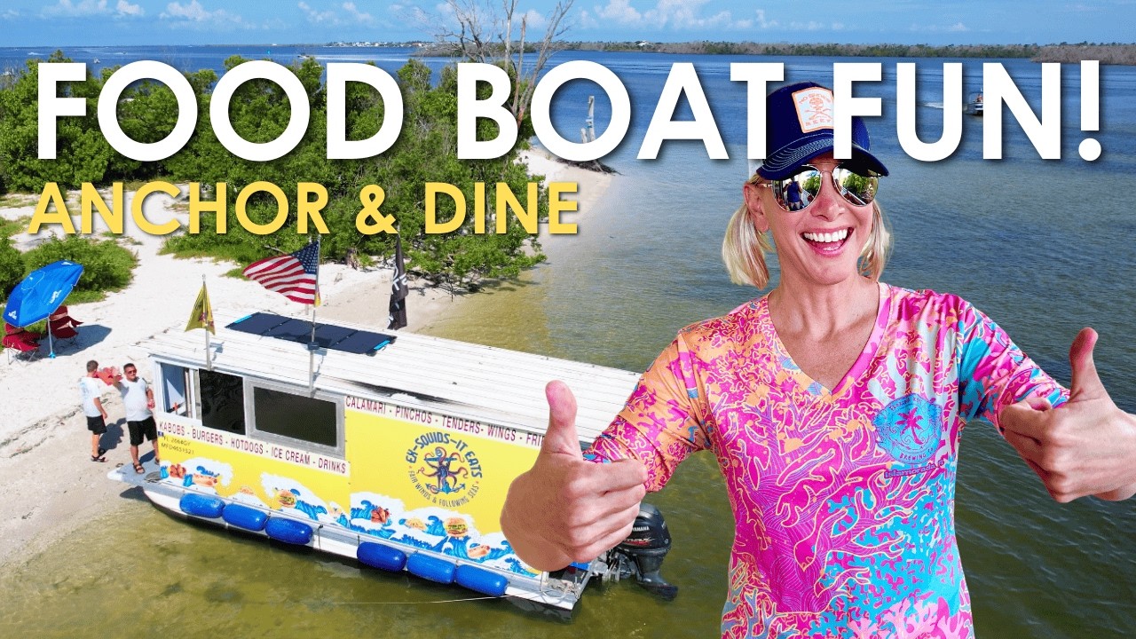 Floating Restaurant! We Meet The Family Behind Ex-Squidz-it Food Boat