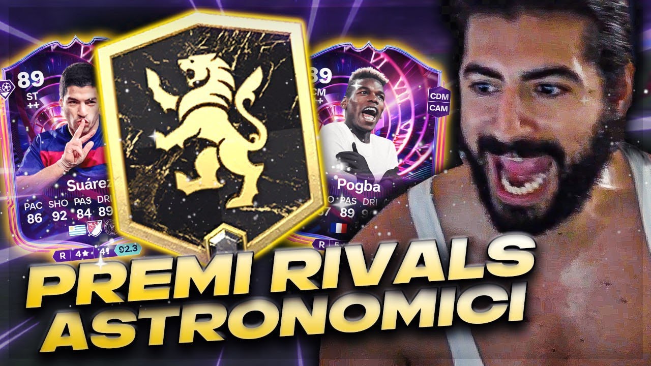 APRIAMO I PREMI RIVALS ELITE DEI MIEI 5 ACCOUNT PER LA PROMO TIME WARP, CHE DELIZIA CHE BENESSERE