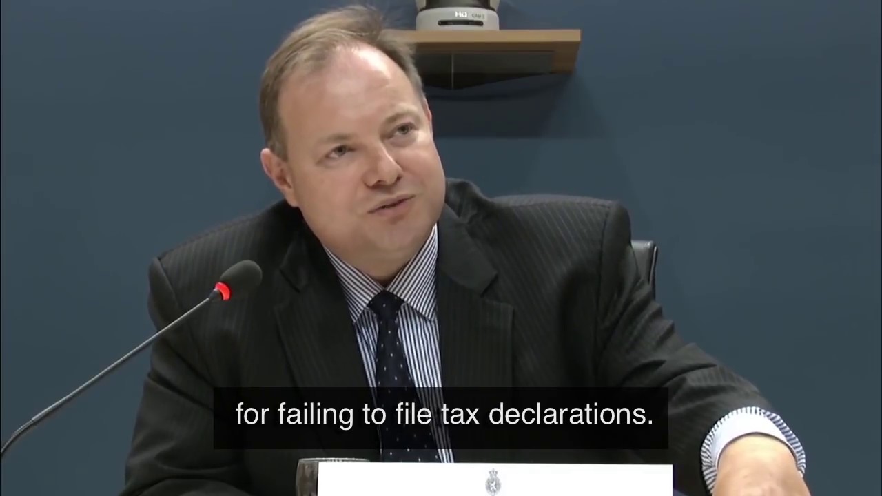 Toine Manders on Taxation. Panama Papers Hearing. English Subtitles.