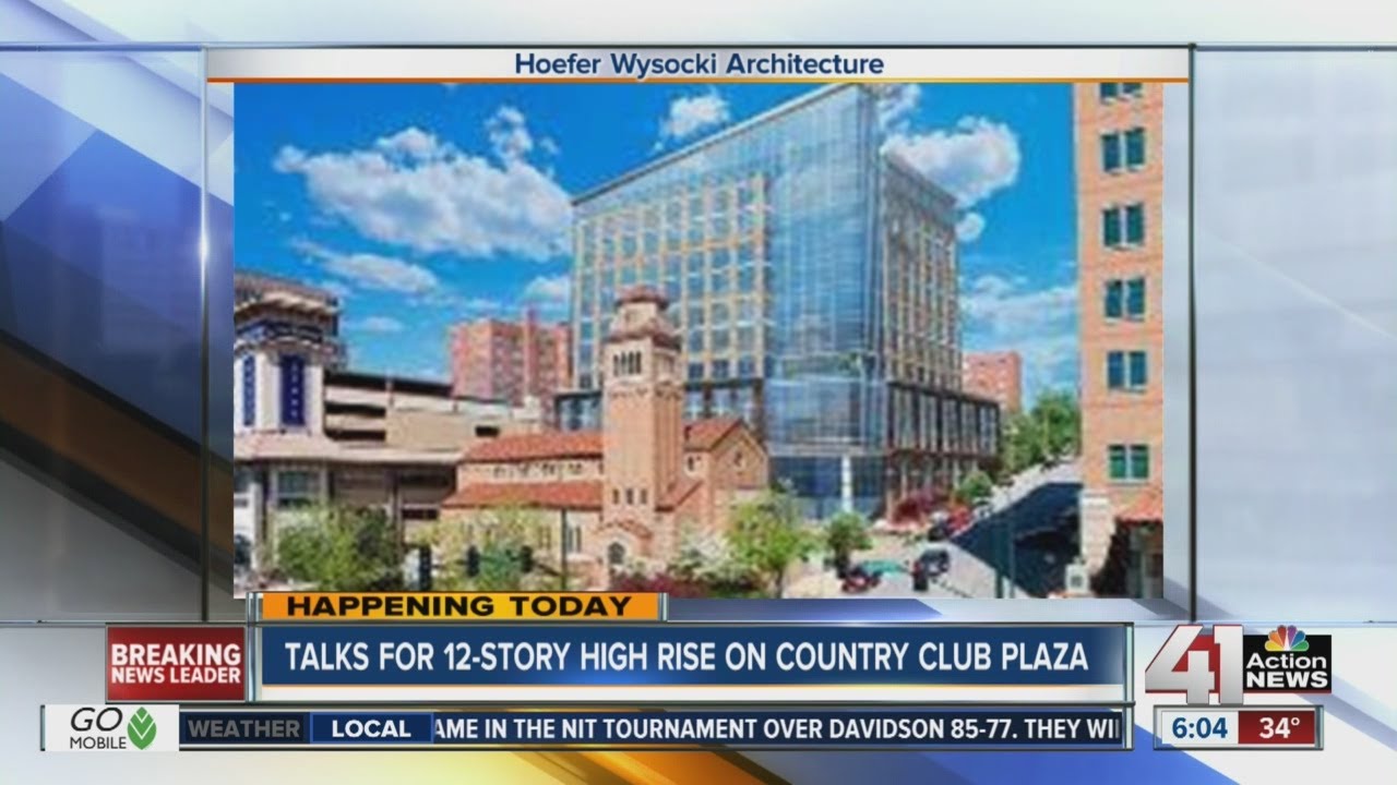 New 12-story high rise proposed for Country Club Plaza