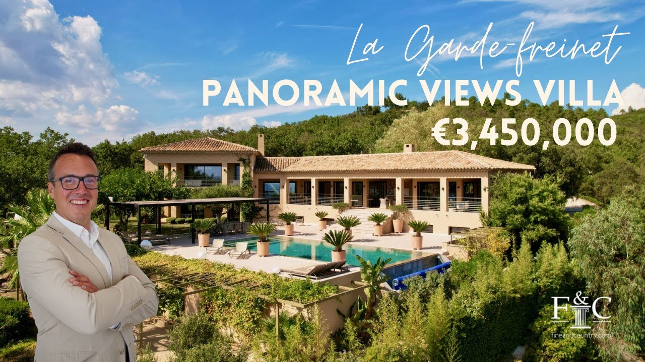 Panoramic Views villa in La Garde-Freinet 🌻