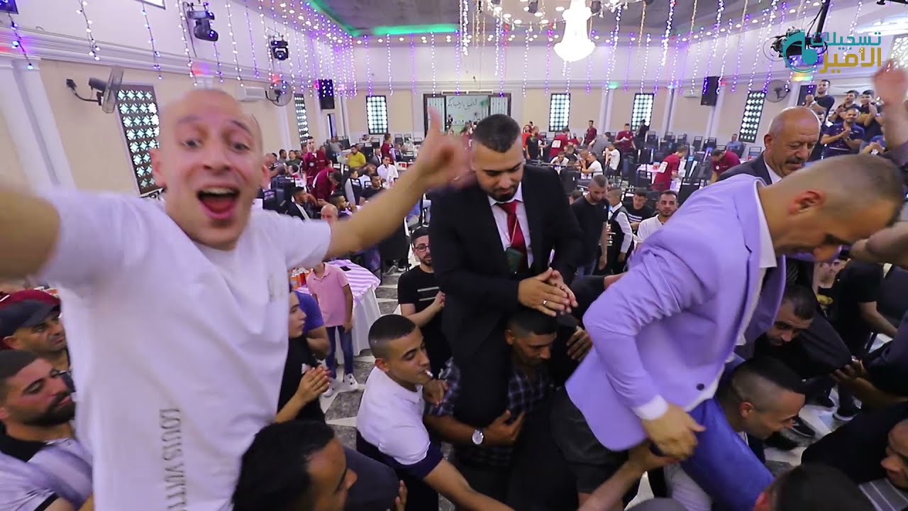 النجم احمد الكيلاني استقبال  العريس مصعب عامر قلقيلية تسجيلات الأمير 2021