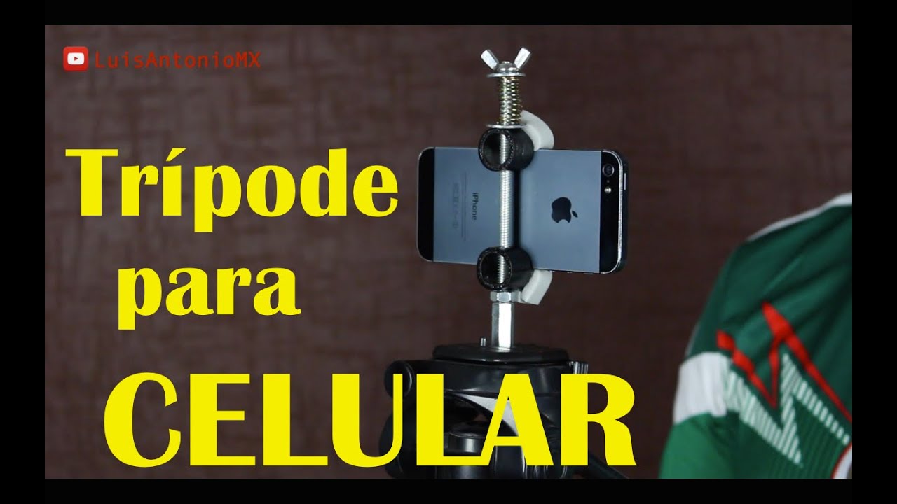 Trípode casero para Celular