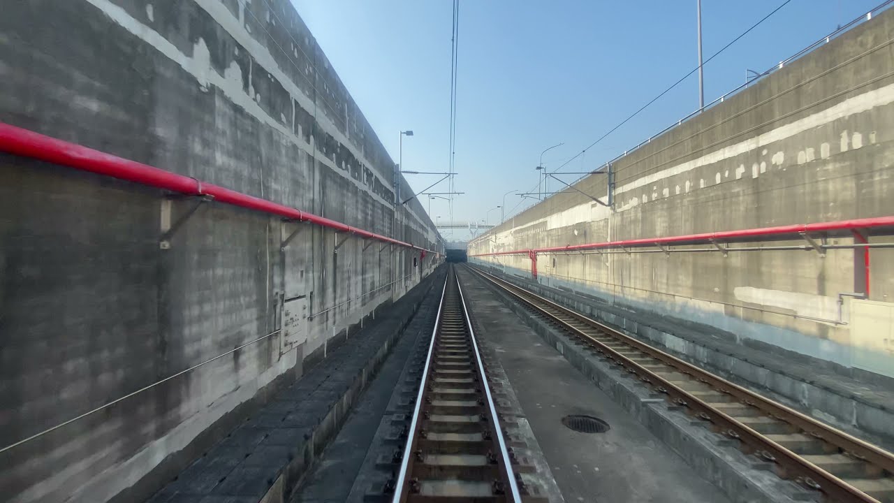 2021.12台鐵 371次 柴聯自強號 新左營-枋寮 路程景 Xinzuoying - Fangliao