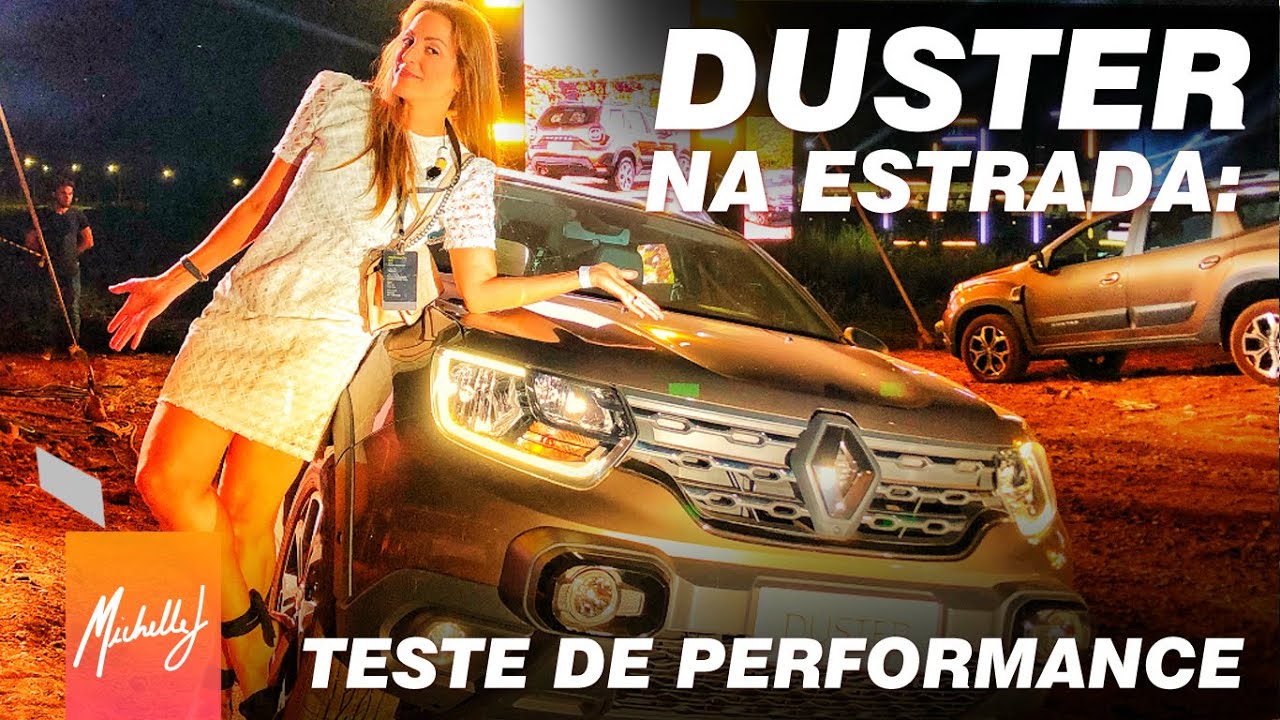 Renault Duster 2021: Teste de performance na estrada! Canal Michelle J