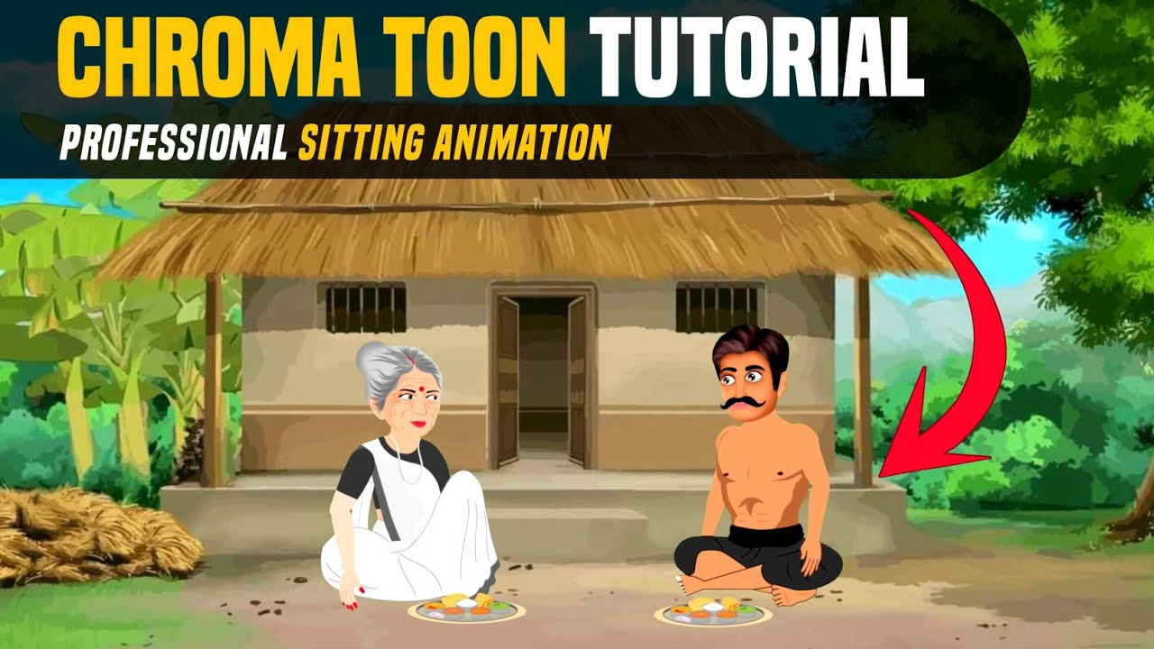 Professional Sitting Animation | How To Make Cartoon In Mobile |Mobile Se Cartoon Video Kaise Banaye