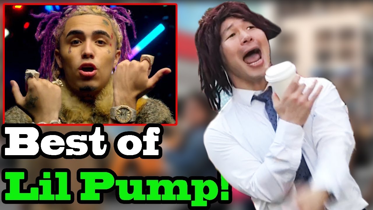 LIL PUMP - BEST OF (Gucci Gang, Esketit, Drug Addicts, Boss) - SINGING IN PUBLIC!!