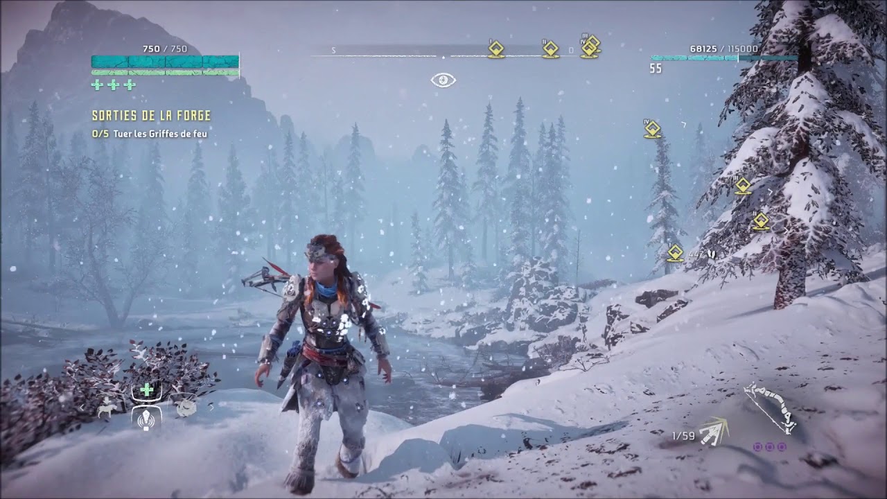 Horizon Zero Dawn Frozen Wilds : Les Pigments