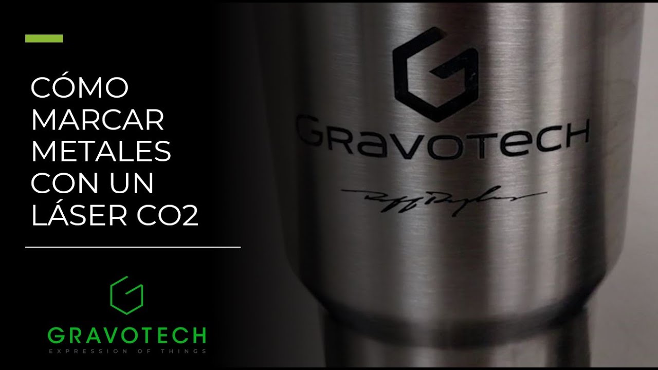 Gravotech: Cómo marcar metal en negro con máquina láser CO2, Cermark LMM6000, Thermark LMM14 y otros