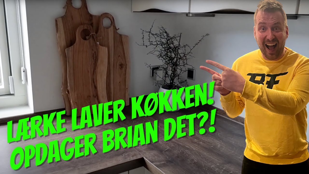 Lærke laver om! Hvor lang tid går der før Brian ser det?!
