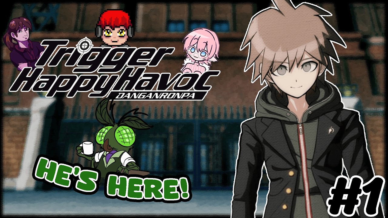 New SCHOOL! New LIFE!| Danganronpa: Trigger Happy Havoc Ep.1 (LOADGAME)