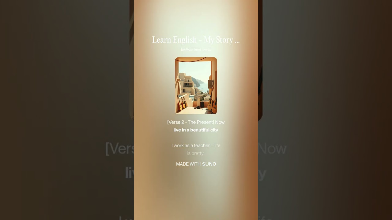 Learn English - My Story (A1.2, V1.1)