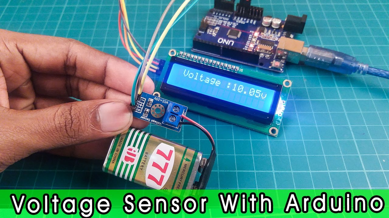 How to use ARDUINO VOLTAGE SENSOR | ARDUINO VOLTAGE SENSOR Code and Circuit Diagram