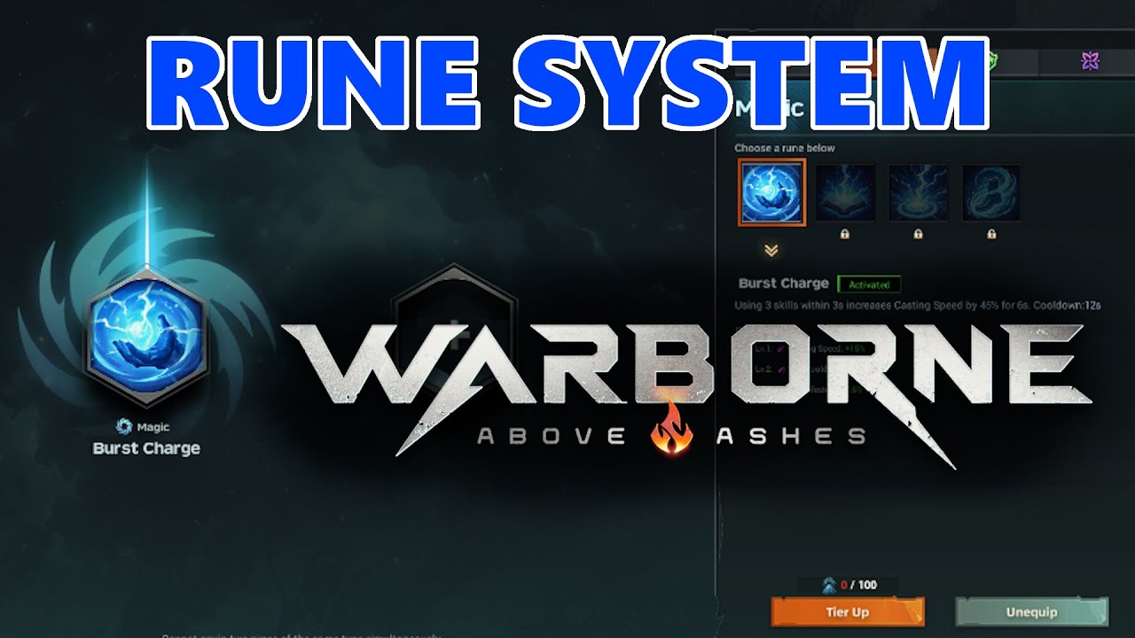 Что такое РУНЫ в #warborneaboveashes?