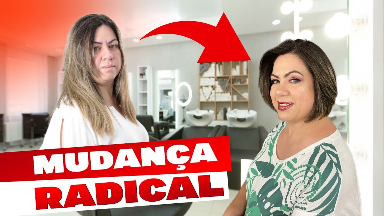 CHANEL COM NUCA PERFEITA DESCOMPLICADO ✂️ CORTE PASSO A PASSO 🤩 VOCÊ VAI QUERER CORTAR O CABELO✨