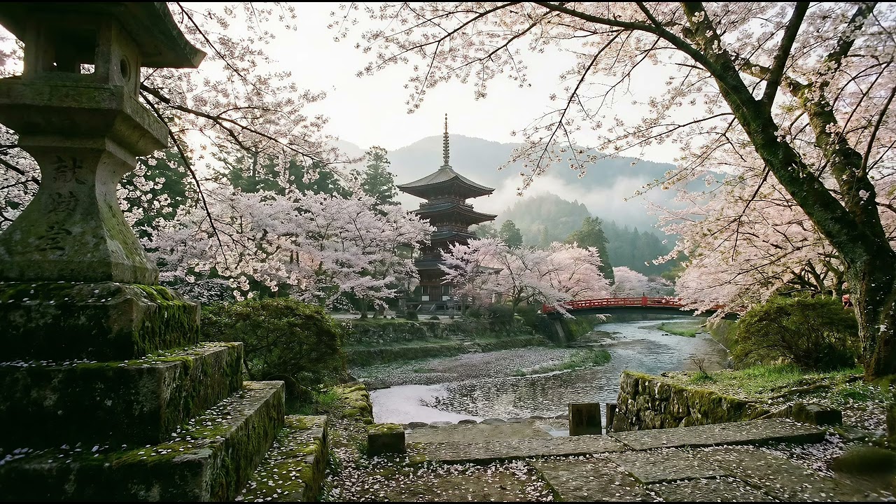 🌸 Sakura Serenity: Japanese Zen Instrumental Relaxation, Sleep & Meditation | Stress Relief & Focus