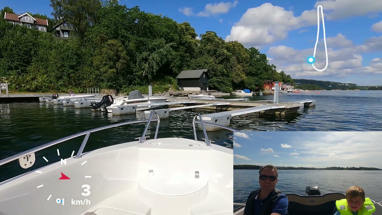 GoPro Hero9 GPS Overlay 4K. Askeladden 535 Bowrider 115hk Mercury.