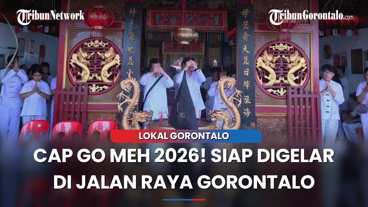 Cap Go Meh Gorontalo Direstui Digelar di Jalan Raya, Catat Tanggalnya