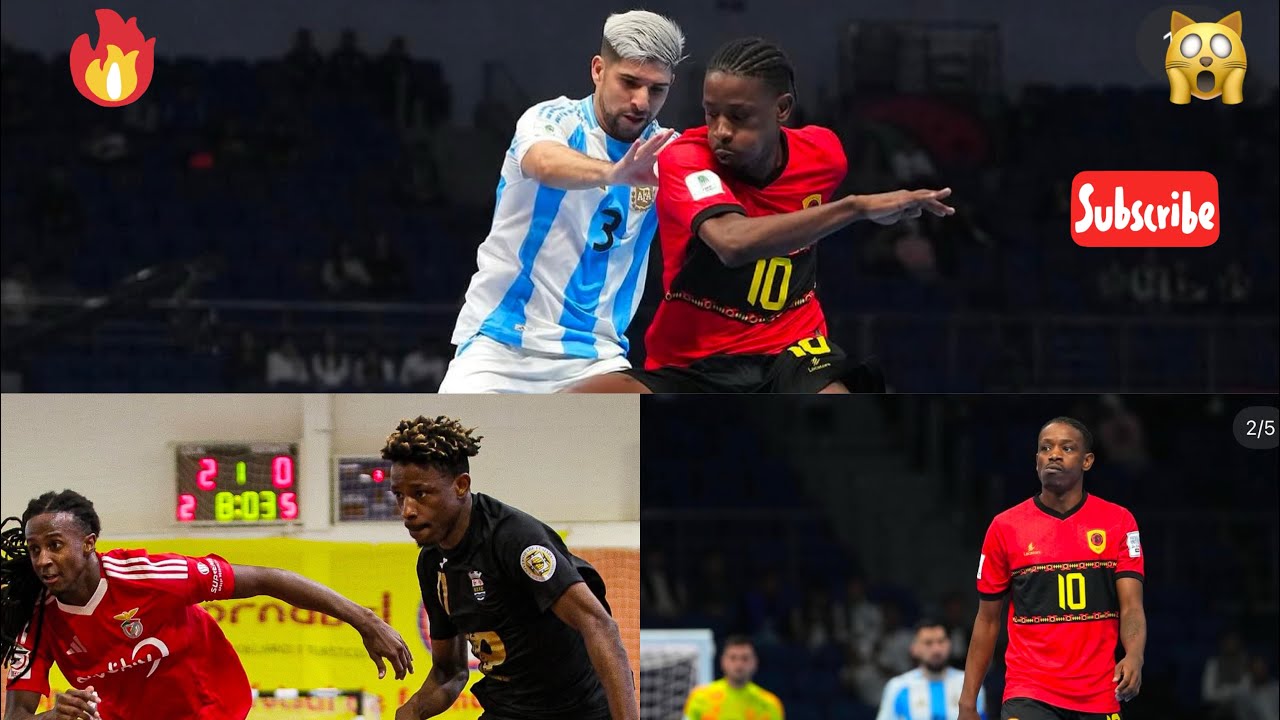 J&Oacute; MAHREZ O N&Uacute;MERO 10 DA SELE&Ccedil;&Atilde;O ANGOLANA DE FUTSAL QUE ENCANTOU O BRASIL/ MELHORES MOMENTOS ⚽️🇦🇴🔥