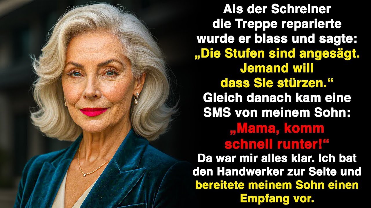 Mein Sohn baute heimlich eine Treppenfalle, doch ich war schneller und handelte zuerst…