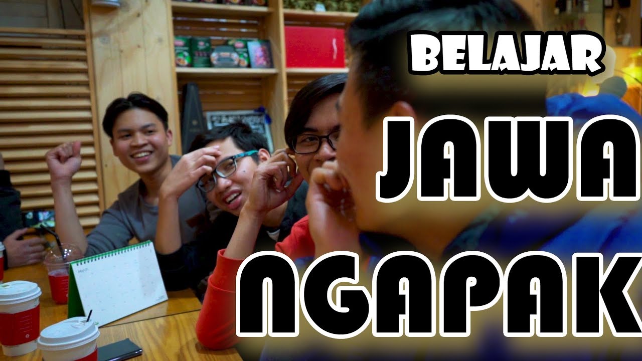 (orang Korea & Jawa) belajar 