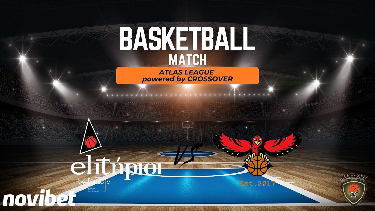Atlasbasket - Atlasleague - 17th Round - ELITHRIOI by OMSOM vs KAVLANTA HAWKS