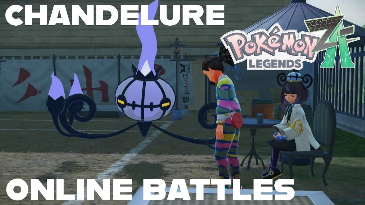 CHANDELURE IS THE BEST SPECIAL ATTACKER (Legends ZA Online Battles)