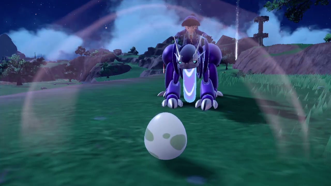 FIRST EGG shiny zorua in pokemon violet