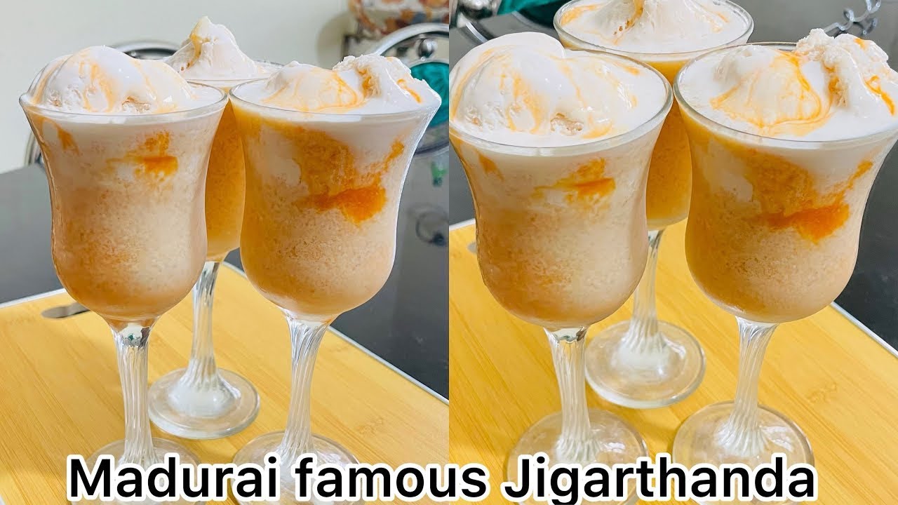 Ramadan Special Drink | Street Style Madurai Jigarthanda at Home