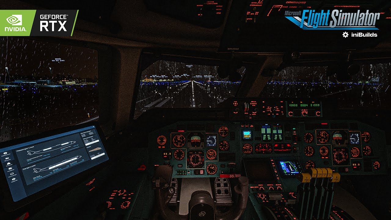 Flight Simulator 2024 | Antonov AN-225 Take-off in Rain | Ultra Realistic RTX™ 3090