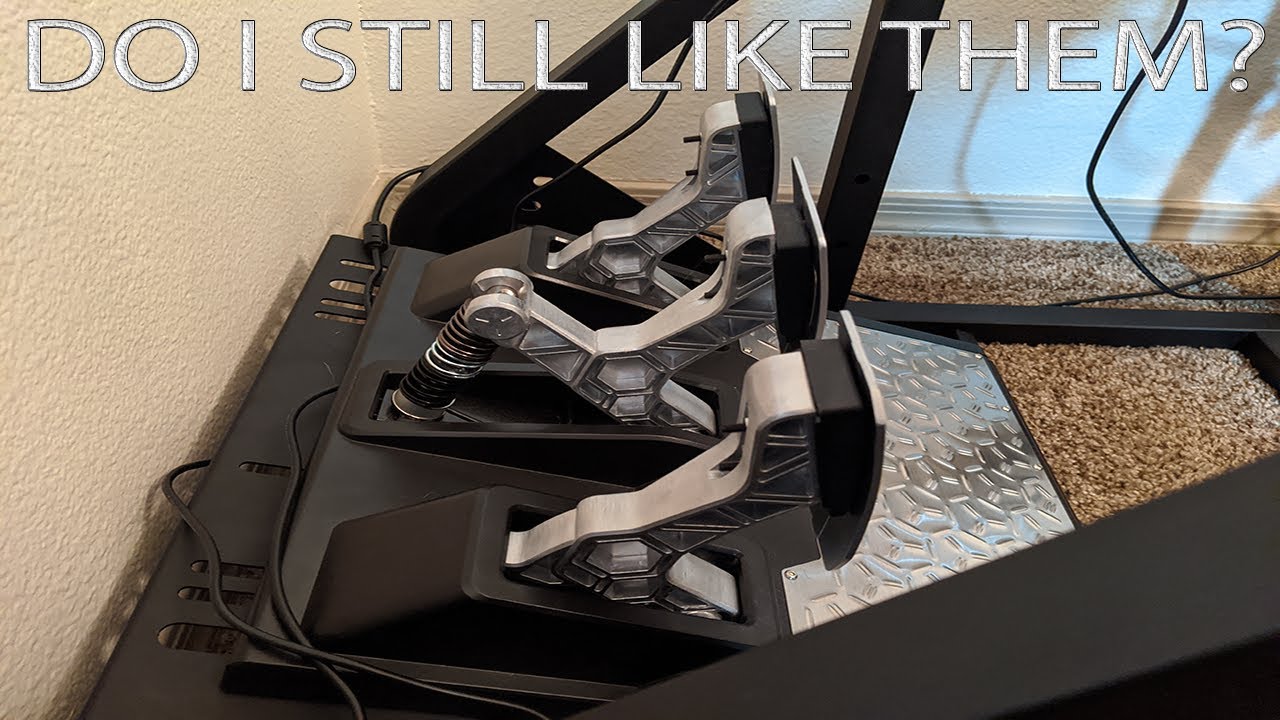 Thrustmaster T-LCM Load Cell Pedals Review UPDATE