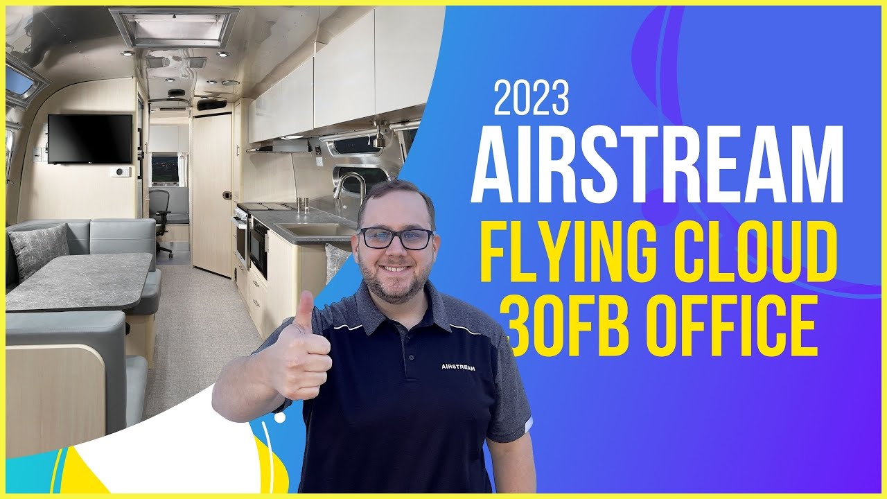 The Ultimate Working Remotely Airstream - 2023 Flying Cloud 30FB Office
