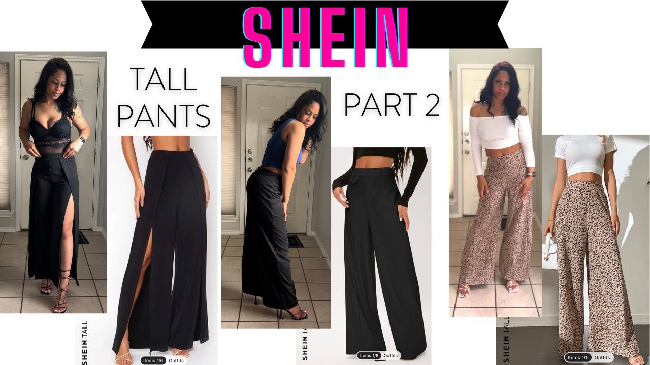 Shein Haul pt  2 | Tall Girl Pants