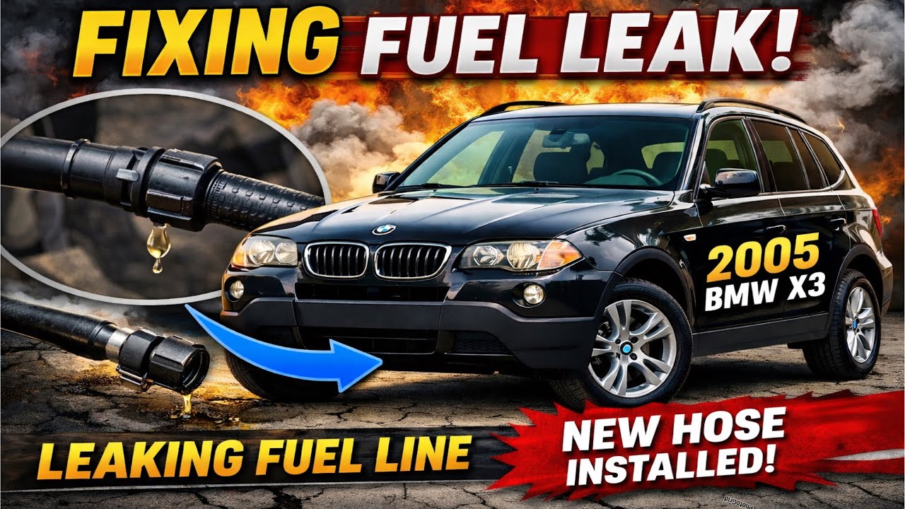 Как устранить утечку топлива на BMW X3 2005 года выпуска!